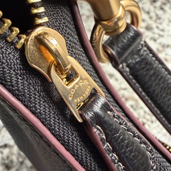 Coach Black Leather Hobo Bag - Picture 4 of 9